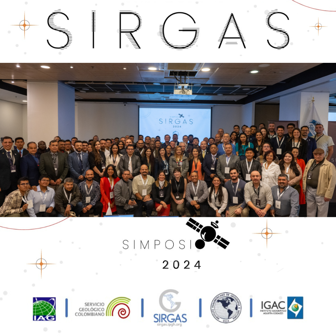 Participantes del Simposio SIRGAS del 18 al 21 de Noviembre 2024, Bogotá, Colombia.