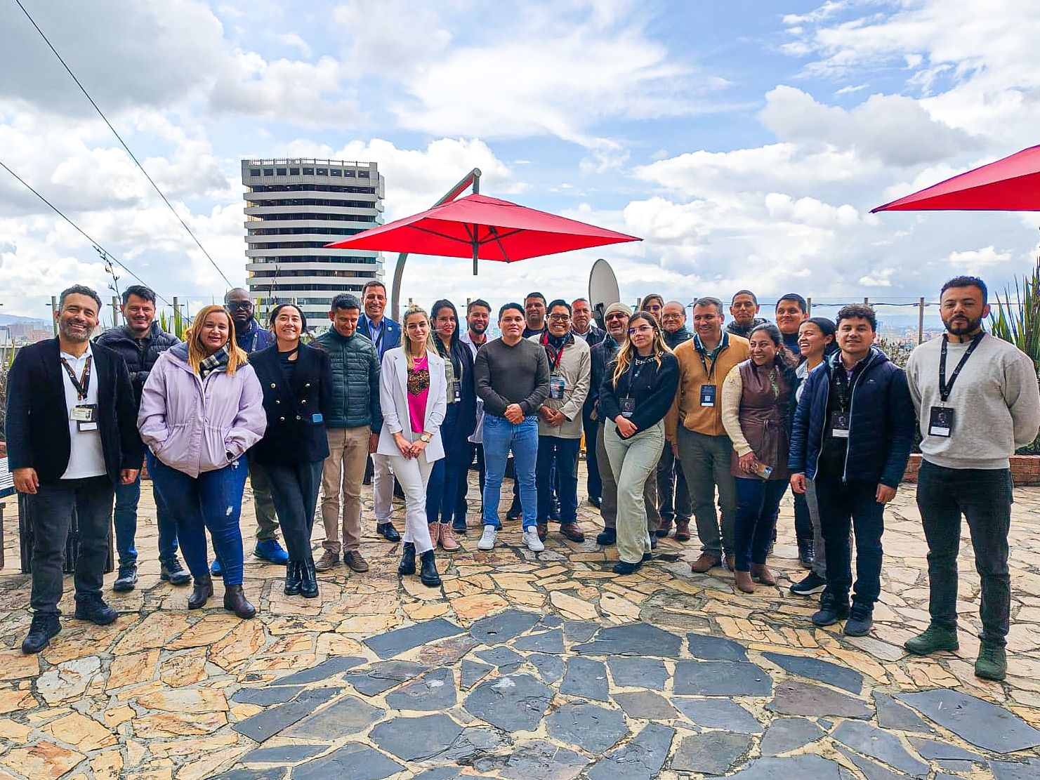 Participantes de la Escuela "Tiempo Real"